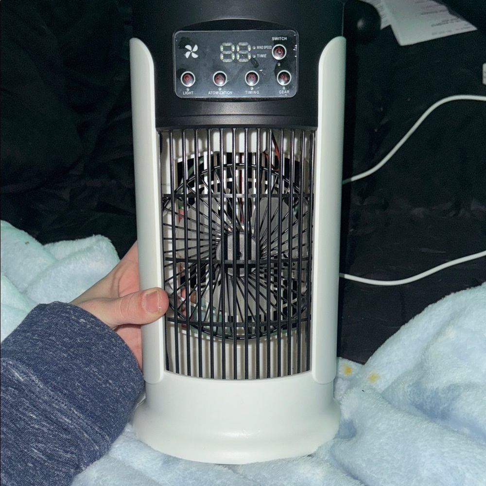 Portable White Electric cooler